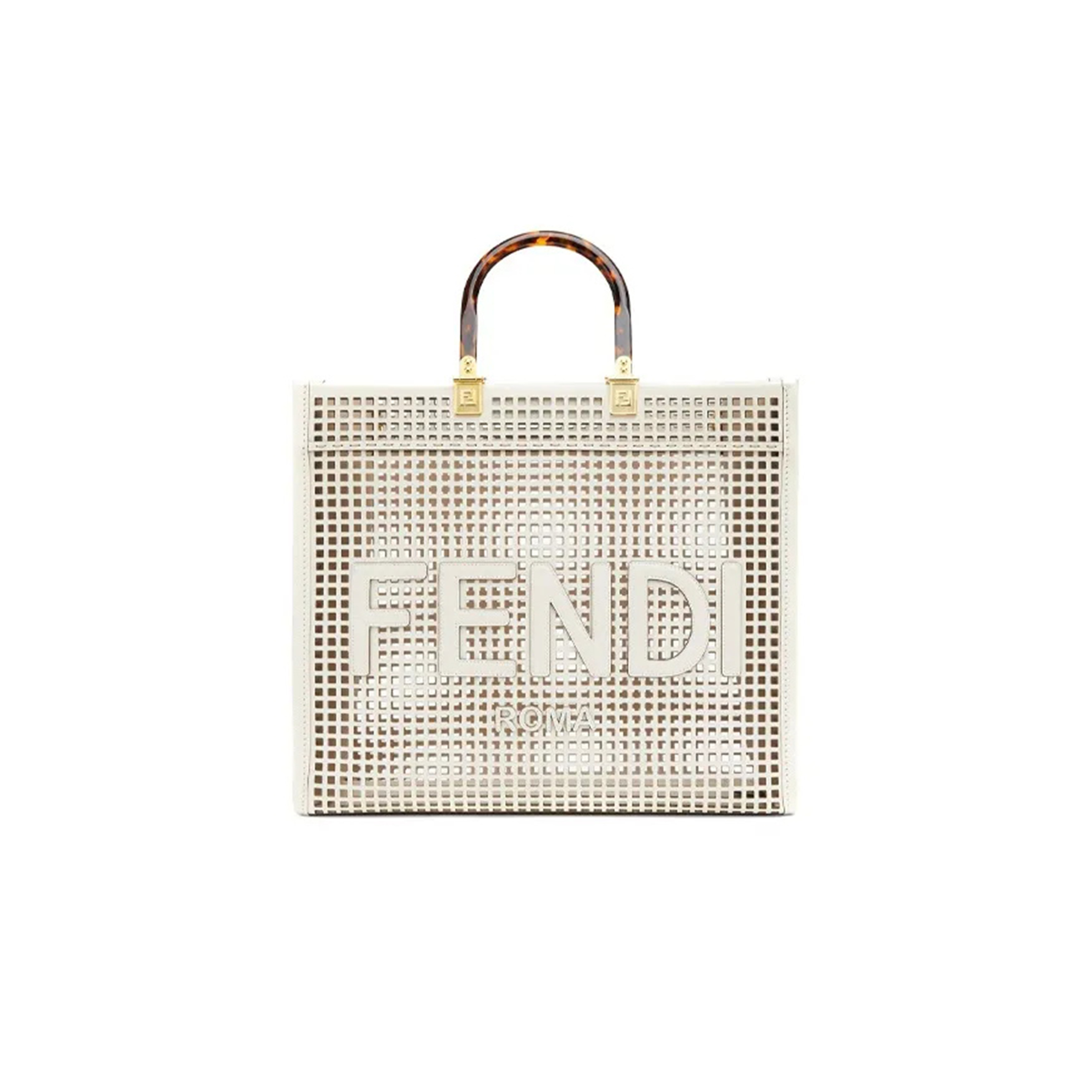 F**di large sunshine tote bag 8bh386akmpf1i3l (37*32*13.5cm)